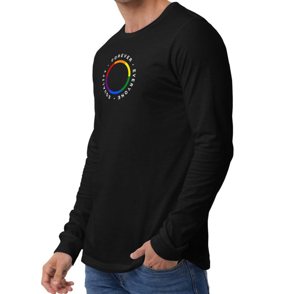 Gay Equality Everyone Forever Pride Long Sleeve Unisex T-Shirt