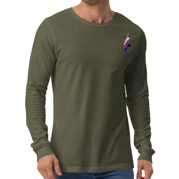 Unique Genderfluid Unisex Long Sleeve T-Shirt