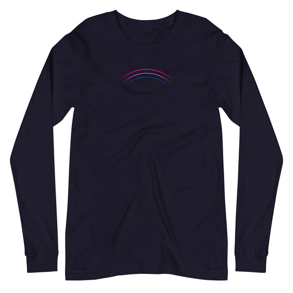 Bisexual Vibes Unisex Long Sleeve T-Shirt