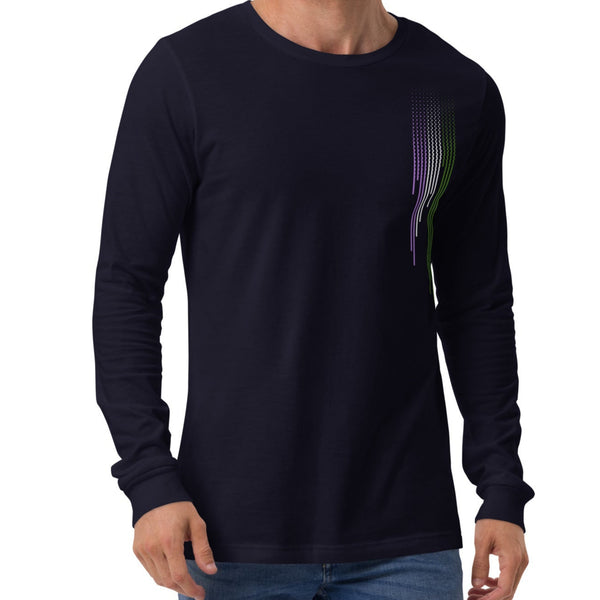 Modern Genderqueer Unisex Long Sleeve T-Shirt