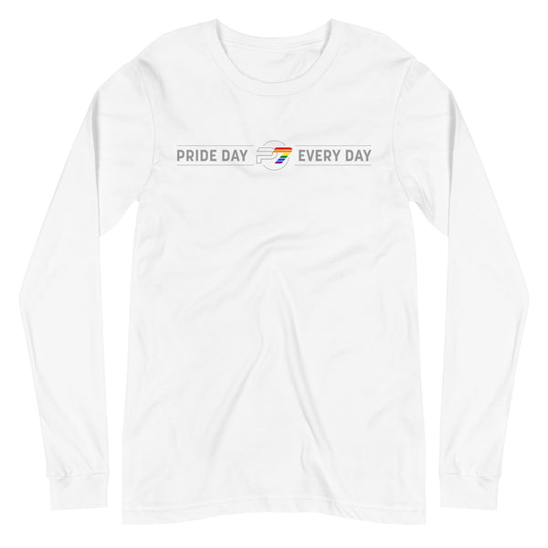 Preppy Gay Pride T-Shirt Long Sleeve Unisex P7