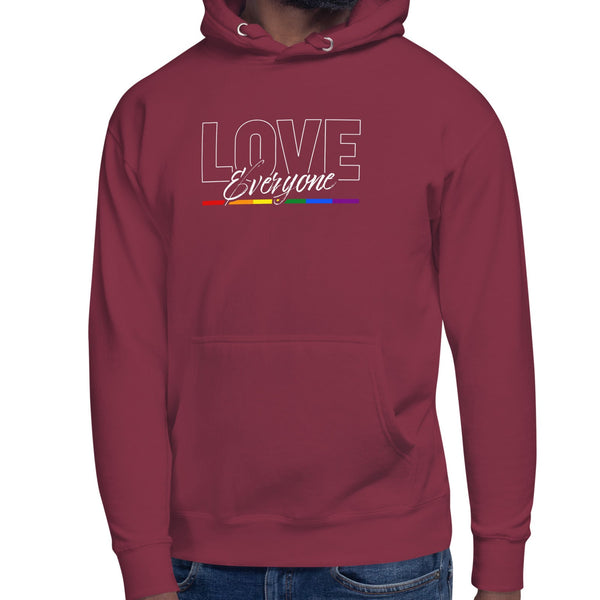 Love Everyone LGBTQ Ally Unisex Hoodie