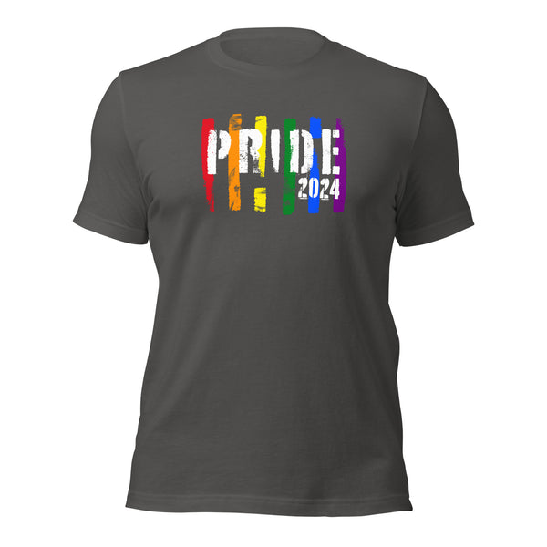 Gay Pride 2024 Textured Unisex T-shirt