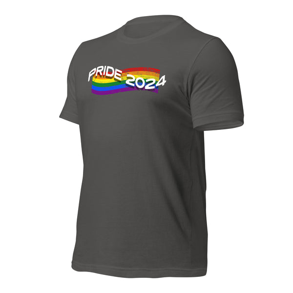Gay Pride 2024 Faded Unisex T-shirt