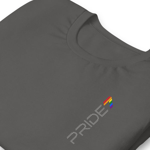Pride Day is Every Day Vertical Graphics Gay Pride Unisex T-shirt
