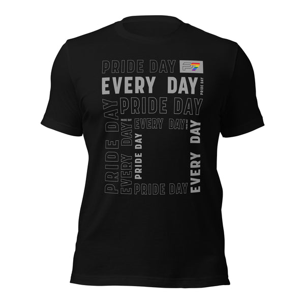 Fun Gay Pride Typography T-Shirt Unisex P7