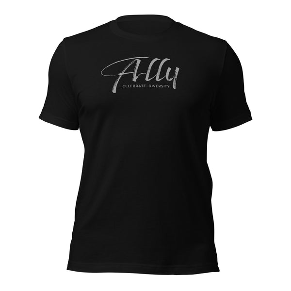 Celebrate Diversity LGBTQ+ Ally Unisex T-Shirt