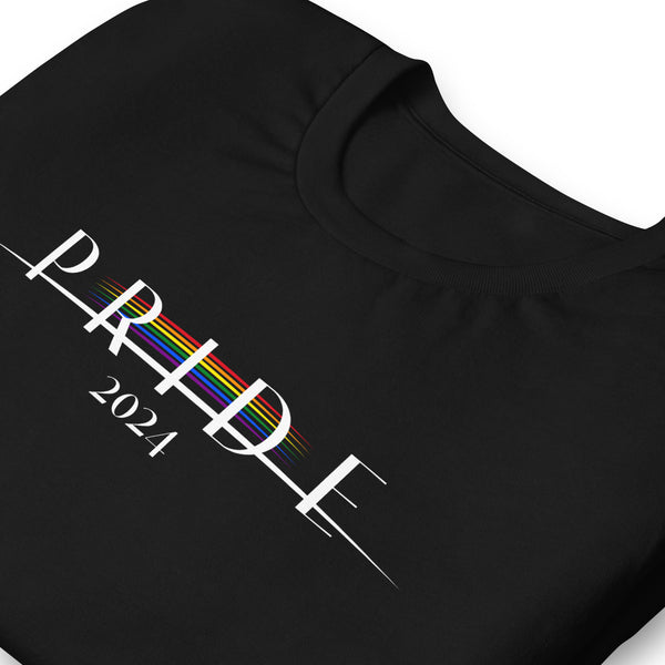 Stylish Gay Pride 2024 Unisex T-shirt
