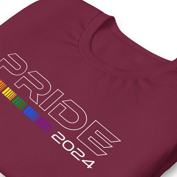 Gay Pride 2024 Minimalist Unisex T-shirt