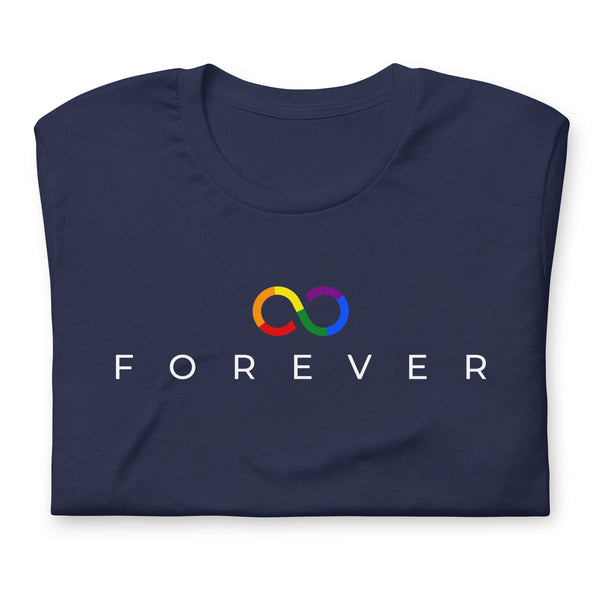 Forever Gay Pride Infinity Symbol Unisex T-shirt