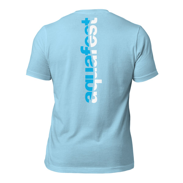 AQUAFEST - Unisex Vertical Back Logo T-shirt