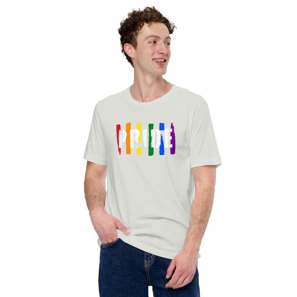 2025 Gay Pride Textured Unisex T-shirt