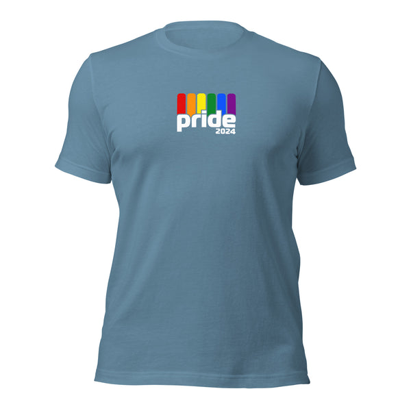 Gay Pride 2024 Retro Unisex T-shirt