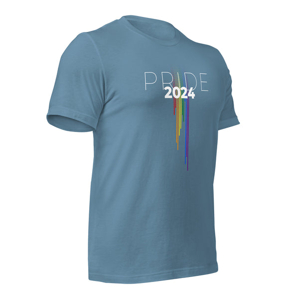 Gay Pride 2024 Layered Unisex T-shirt