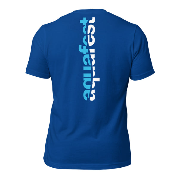 AQUAFEST - Unisex Vertical Back Logo T-shirt