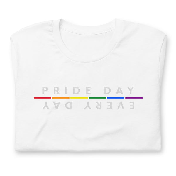 Gay T-shirt Every Day Pride Rainbow Graphic Unisex