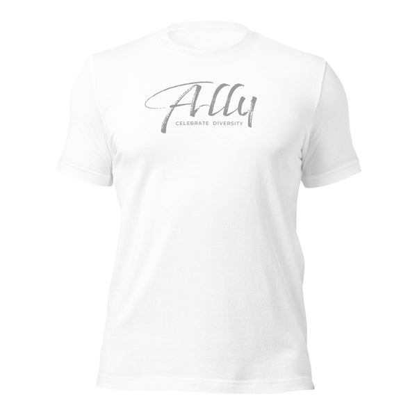 Celebrate Diversity LGBTQ+ Ally Unisex T-Shirt