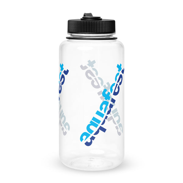 AQUAFEST - Wide Mouth Plastic Water Bottle