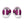 Cargar imagen en el visor de la galería, Ally Pride Colors Modern Purple Athletic Shoes - Women Sizes
