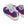 Load image into Gallery viewer, Bisexual Pride Colors Modern Purple Athletic Shoes - Women Sizes
