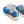 Cargar imagen en el visor de la galería, Gay Pride Colors Modern Blue Athletic Shoes - Women Sizes
