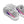 Cargar imagen en el visor de la galería, Genderfluid Pride Colors Modern Gray Athletic Shoes - Women Sizes
