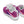 Cargar imagen en el visor de la galería, Genderfluid Pride Colors Modern Violet Athletic Shoes - Women Sizes
