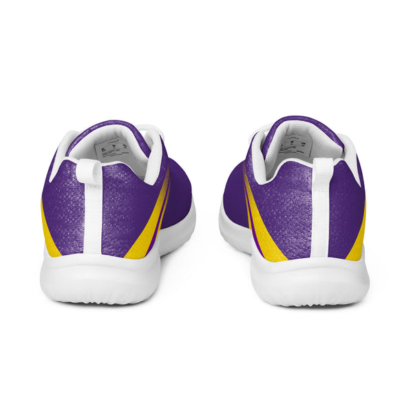Intersex Pride Colors Modern Purple Athletic Shoes - Women Sizes