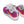 Load image into Gallery viewer, Pansexual Pride Colors Modern Purple Athletic Shoes - Women Sizes
