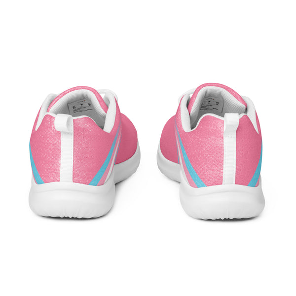 Transgender Pride Colors Modern Pink Athletic Shoes - Women Sizes