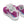 Cargar imagen en el visor de la galería, Transgender Pride Colors Modern Violet Athletic Shoes - Women Sizes
