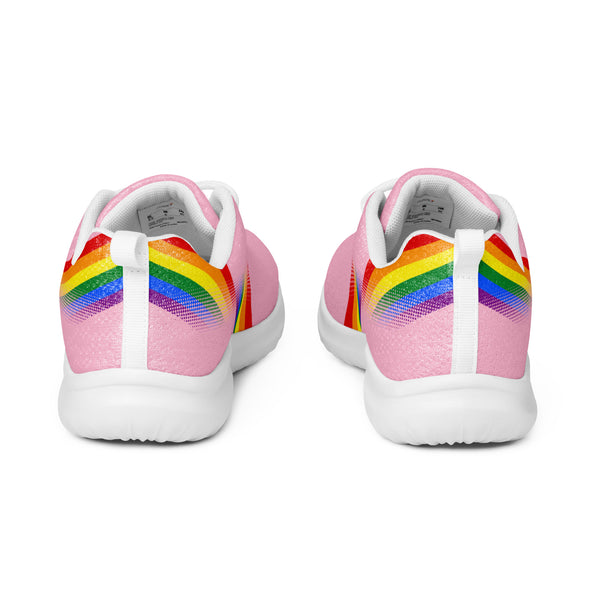 Modern Gay Pride Pink Athletic Shoes - Women Sizes