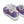 Cargar imagen en el visor de la galería, Original Gay Pride Colors Purple Athletic Shoes - Women Sizes
