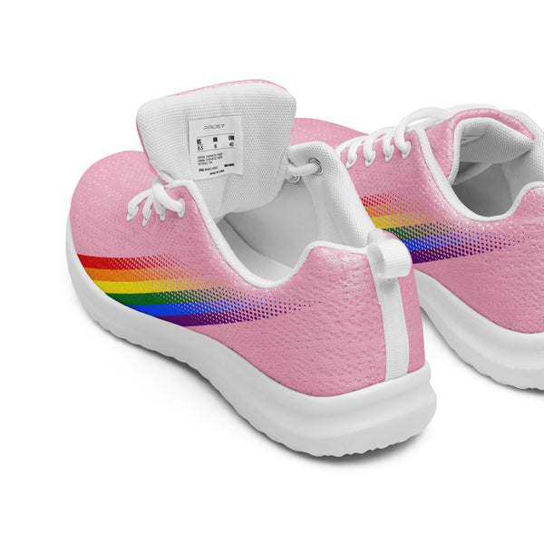 Gay Pride Colors Original Pink Athletic Shoes - Women Sizes