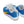 Cargar imagen en el visor de la galería, Gay Pride Colors Original Blue Athletic Shoes - Women Sizes
