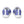 Cargar imagen en el visor de la galería, Original Ally Pride Colors Blue Athletic Shoes - Women Sizes
