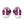 Carregar imagem no visualizador da galeria, Original Ally Pride Colors Purple Athletic Shoes - Women Sizes

