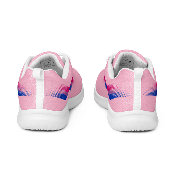 Original Bisexual Pride Colors Pink Athletic Shoes - Women Sizes