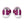 Charger l&#39;image dans la galerie, Original Lesbian Pride Colors Purple Athletic Shoes - Women Sizes
