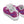 Carica l&#39;immagine nel Visualizzatore galleria, Original Omnisexual Pride Colors Violet Athletic Shoes - Women Sizes
