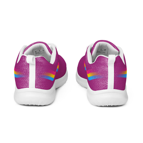 Original Pansexual Pride Colors Purple Athletic Shoes - Women Sizes