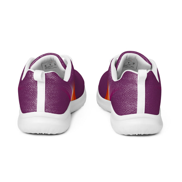 Lesbian Pride Colors Original Purple Athletic Shoes