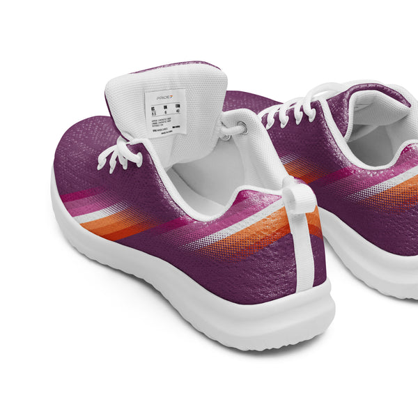 Modern Lesbian Pride Purple Athletic Shoes
