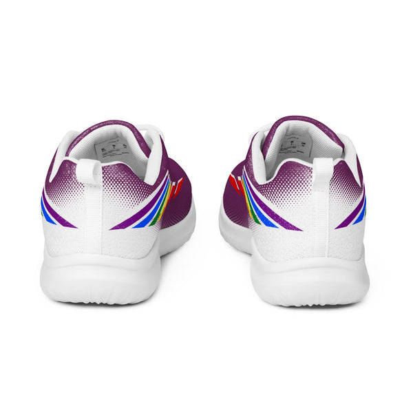 Gay Pride Modern Purple Athletic Shoes