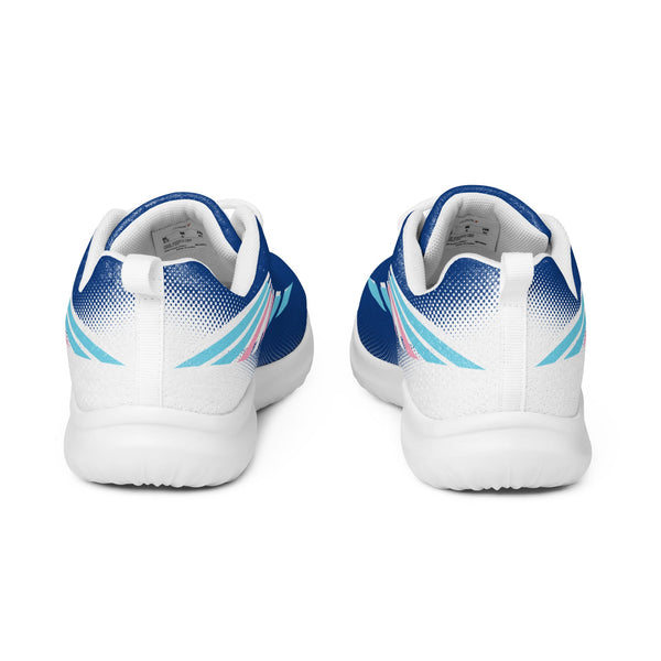 Transgender Pride Modern Blue Athletic Shoes