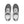 Carica l&#39;immagine nel Visualizzatore galleria, Agender Pride Colors Modern Gray Athletic Shoes - Women Sizes
