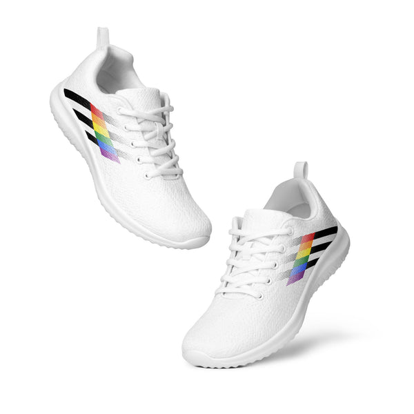 Ally Pride Modern White Sneakers