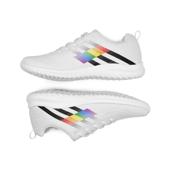 Ally Pride Modern White Sneakers