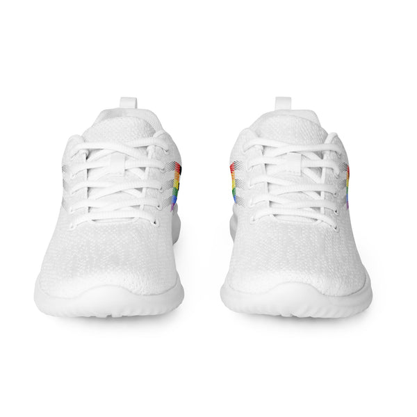 Ally Pride Modern White Sneakers