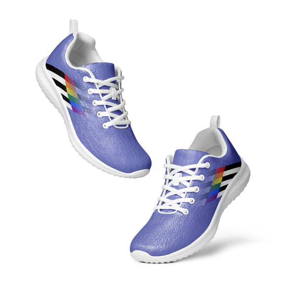 Ally Pride Colors Modern Blue Athletic Shoes - Women Sizes